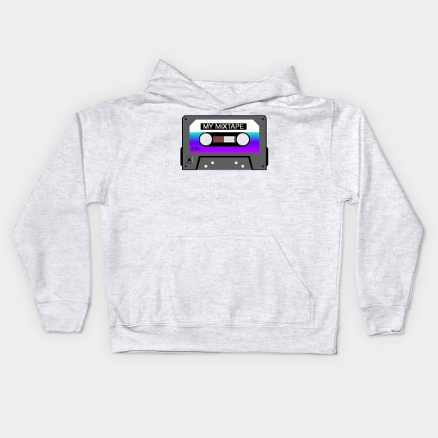 My 80s Mixtape Kids Hoodie by DavidASmith